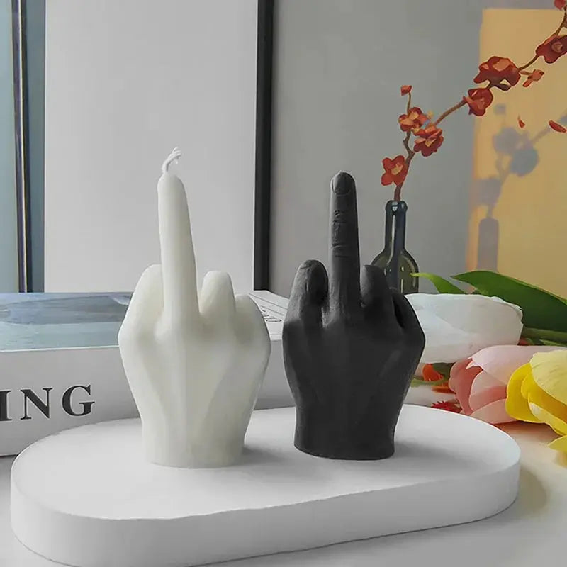 Middle Finger Scented Candle | Smokeless Wax | PriceLows™