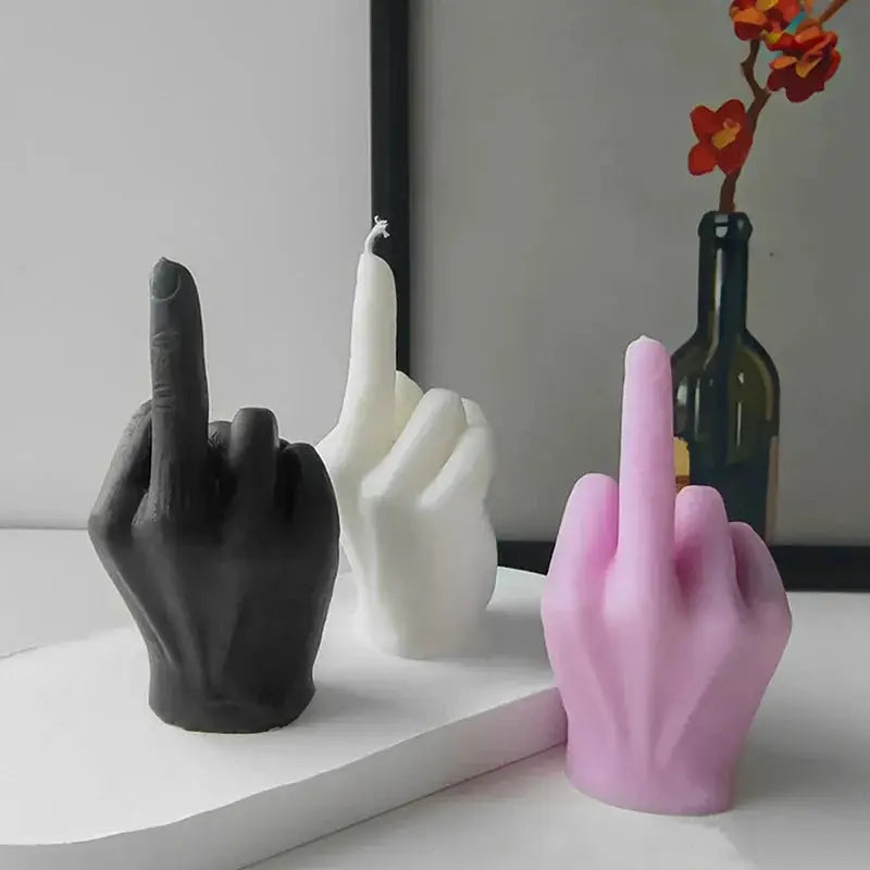 Middle Finger Scented Candle | Smokeless Wax | PriceLows™