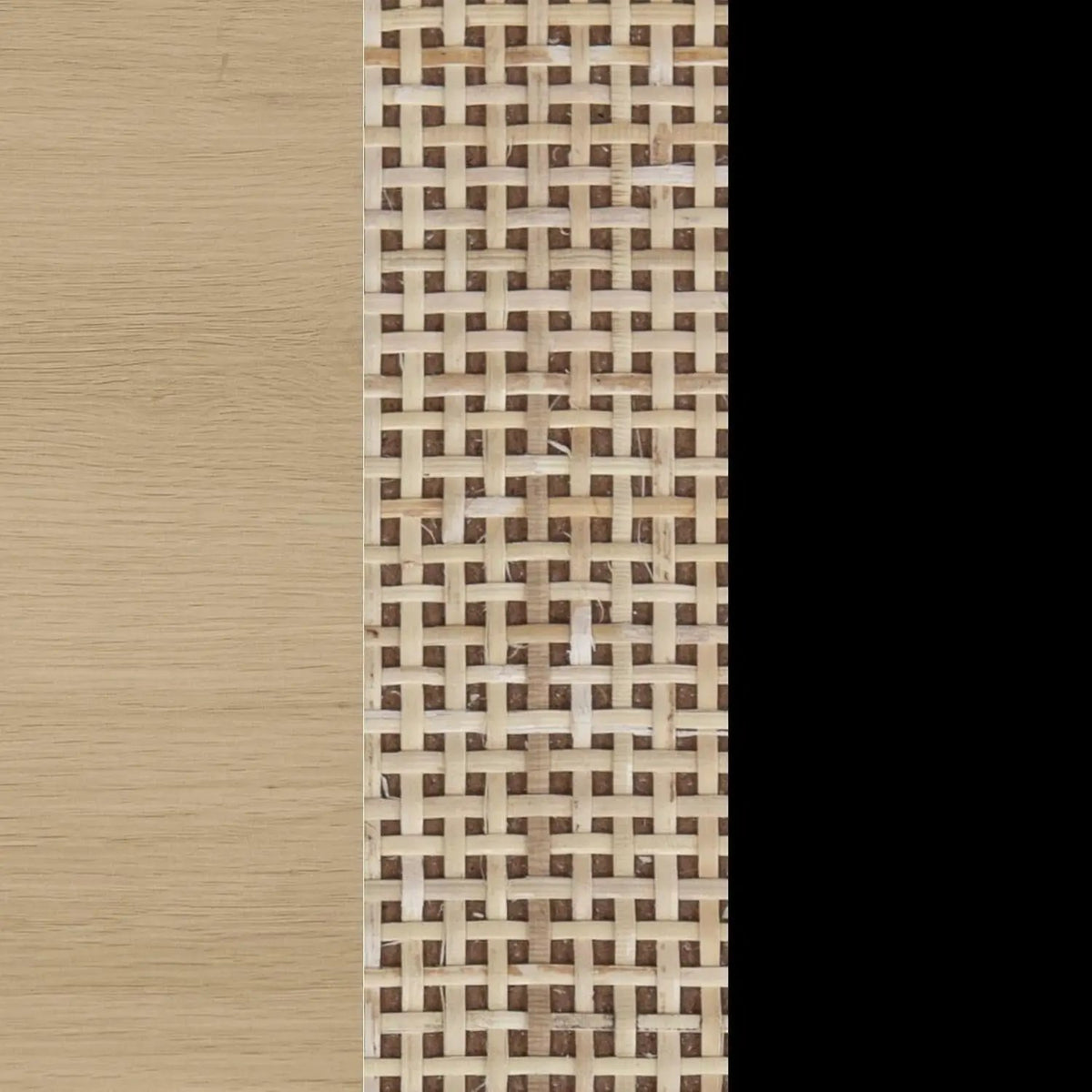 Mina Modern TV Stand With Storage Doors Oak Finish from PriceLows™