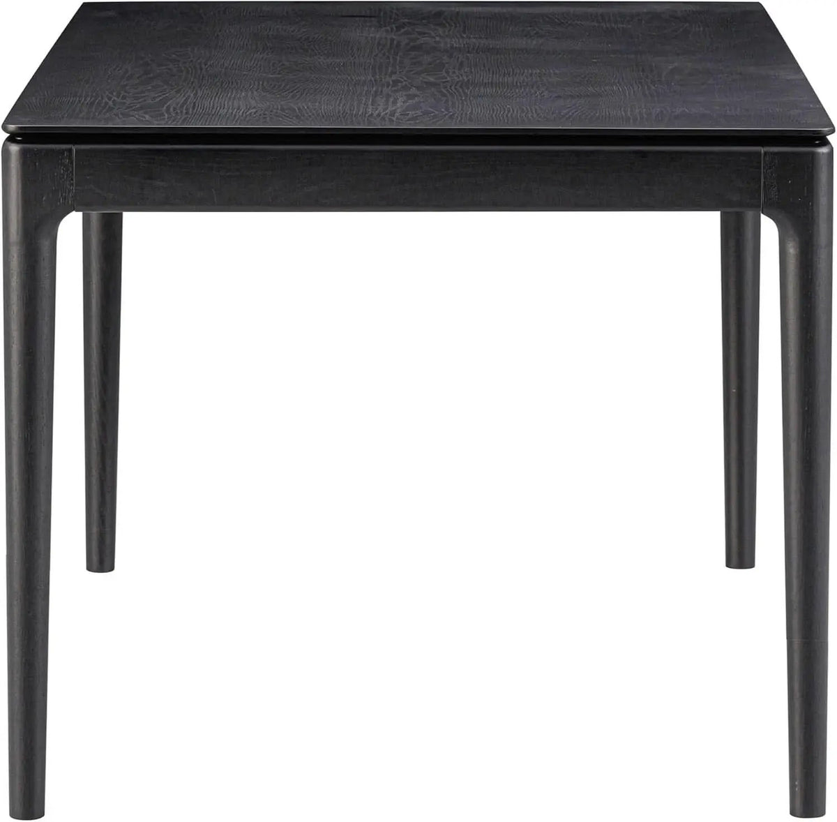 Mingle 55 Inch Modern Rectangular Dinner Table Burnt Black from PriceLows™