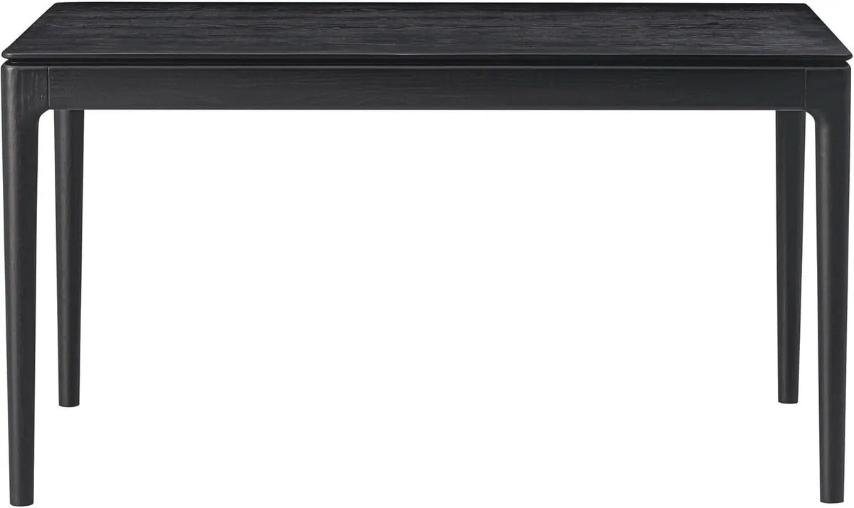 Mingle 55 Inch Modern Rectangular Dinner Table Burnt Black from PriceLows™