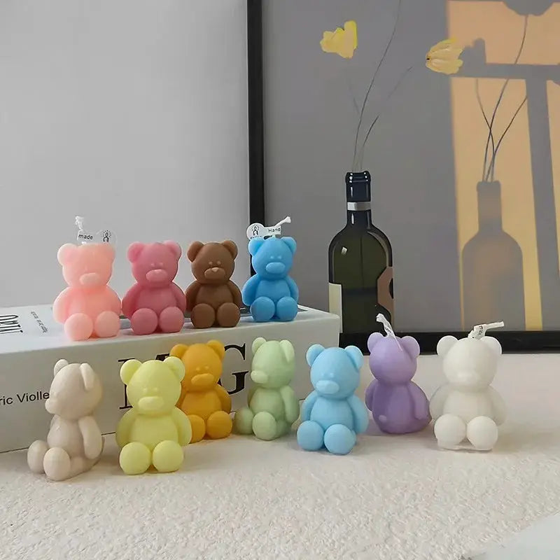 Mini Bear Scented Candle | Paraffin Wax | PriceLows™