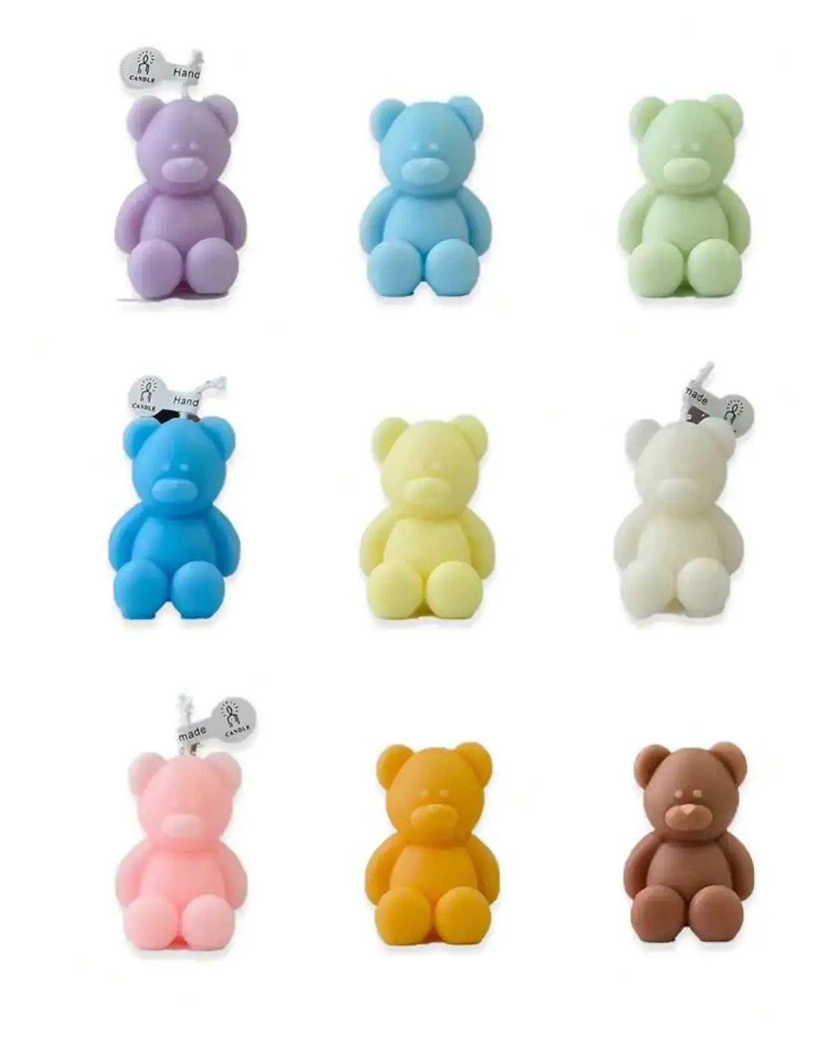 Mini Bear Scented Candle | Paraffin Wax | PriceLows™
