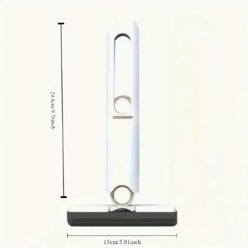 Mini Mop for Desk, Multi-Purpose Foldable Wet Dry Mop Absorption for Floor Glass Bathroom Compact Lightweight Ideal Choice from PriceLows™