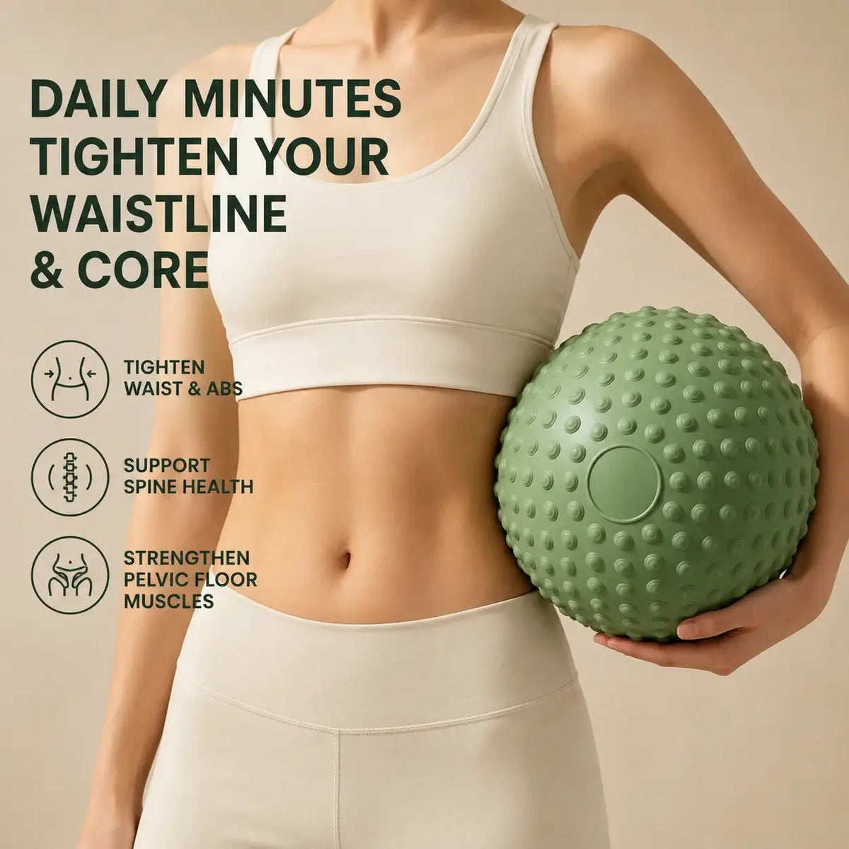 Mini Exercise Ball | 25cm Textured | PriceLows™