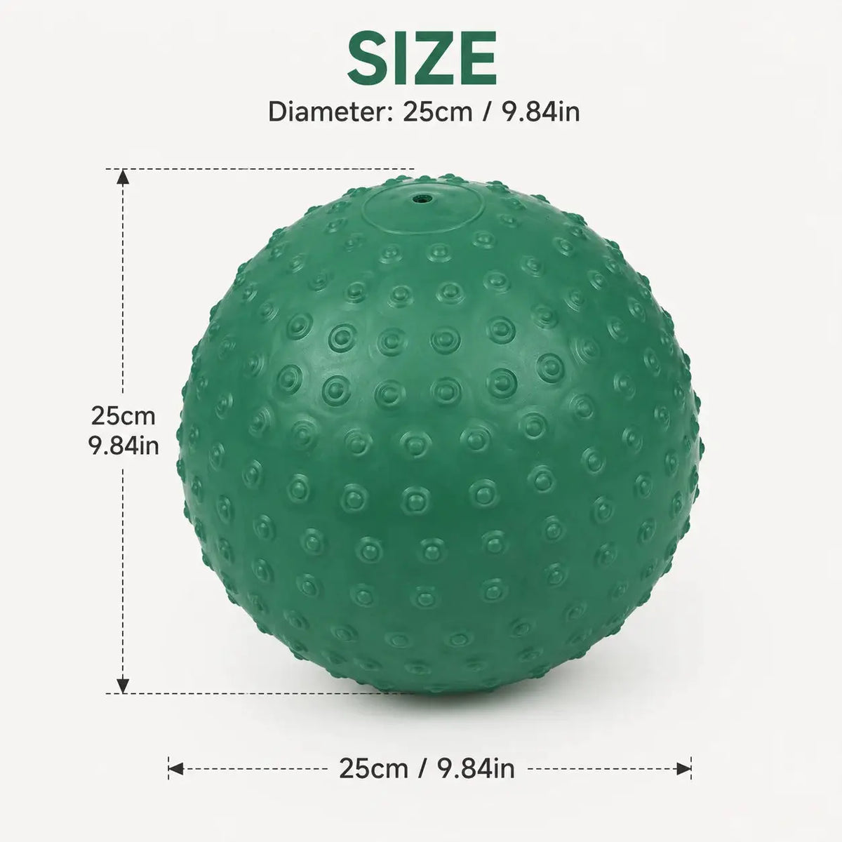 Mini Exercise Ball | 25cm Textured | PriceLows™