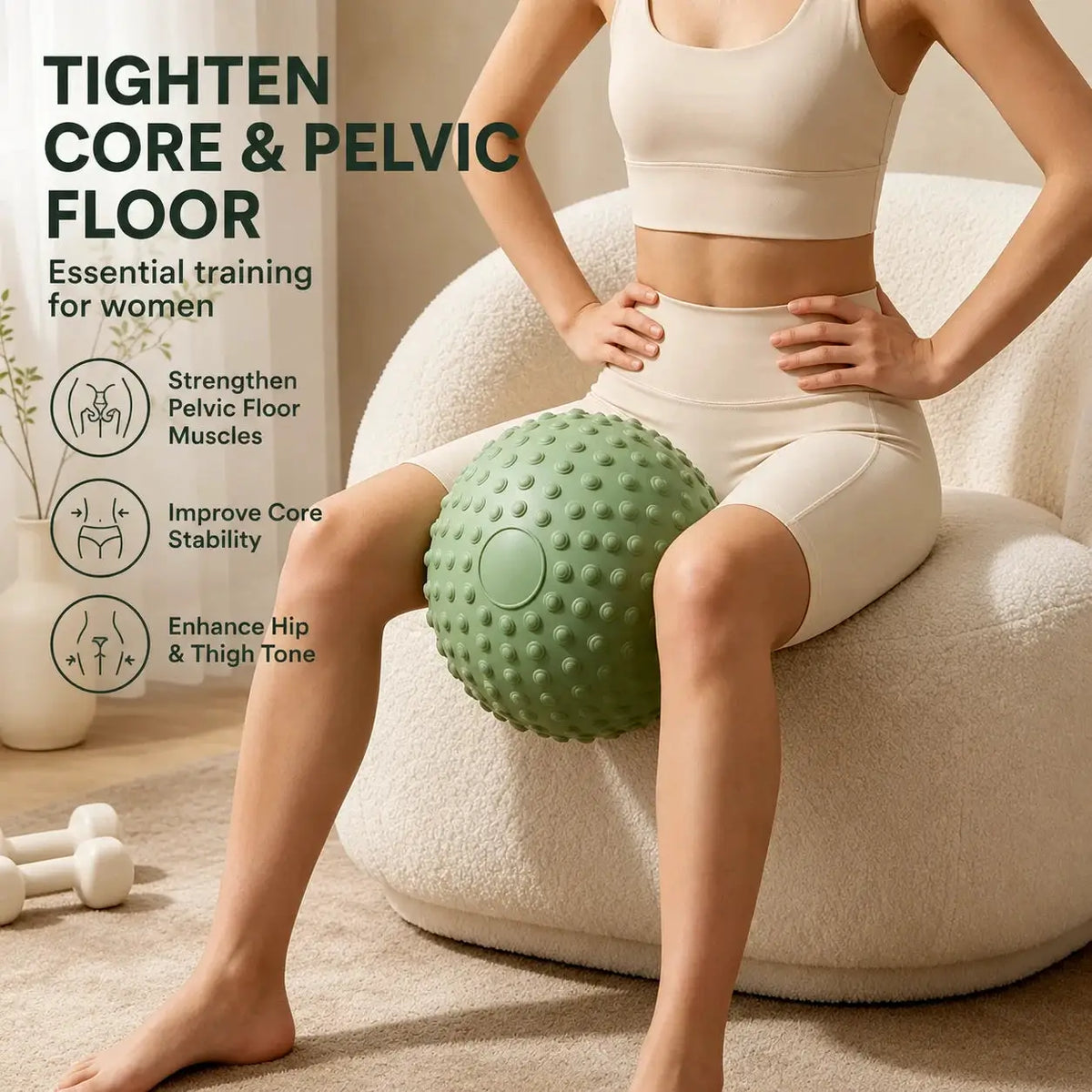 Mini Exercise Ball | 25cm Textured | PriceLows™