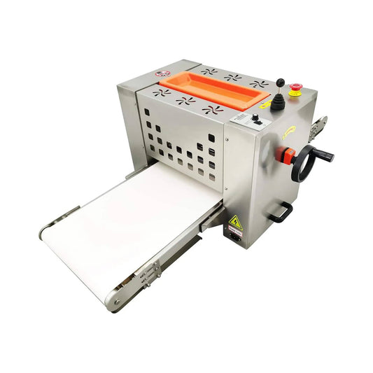 Mini Reversible Stainless Steel Commercial Pastry Pizza Dough Roller Sheeter | 400 Watt | Stainless Steel | Pizza Dough Press