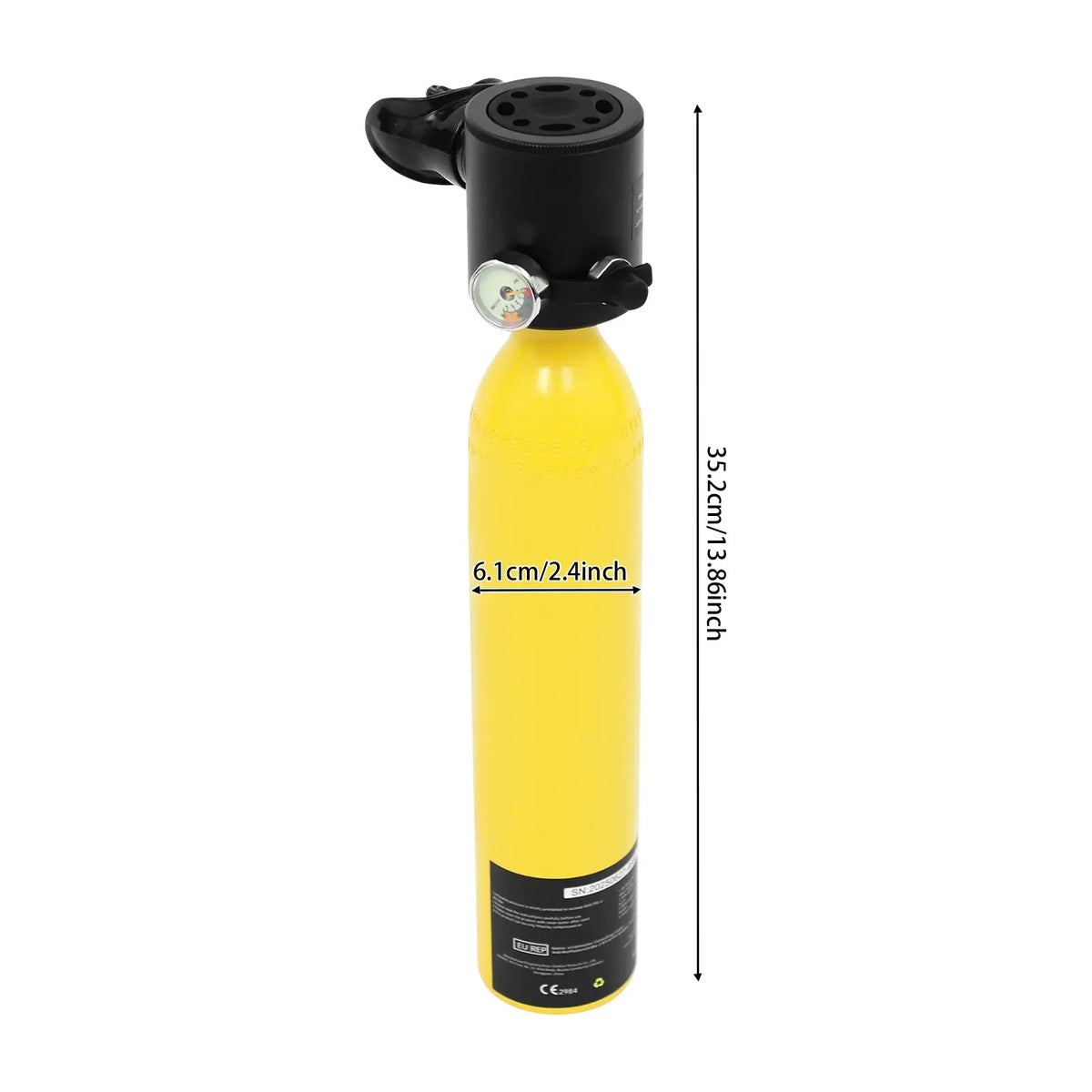 Mini Scuba Tank | 0.5L Capacity | PriceLows™
