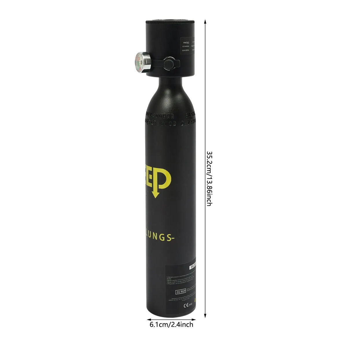 Mini Scuba Tank | 0.5L Capacity | PriceLows™