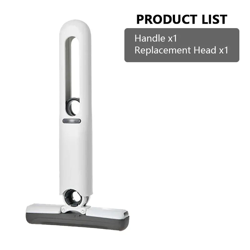 Mini squeezable mop with powerful folding design. Household cleaning tool. No hand washing required. Strong water absorption. from PriceLows™