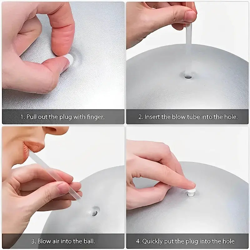 Mini Yoga Ball | 25cm Honeycomb Foam | PriceLows™