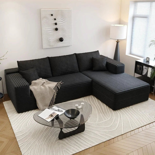 Modern 107.5 Inch Cloud Sectional Sofa With Chaise from PriceLows™