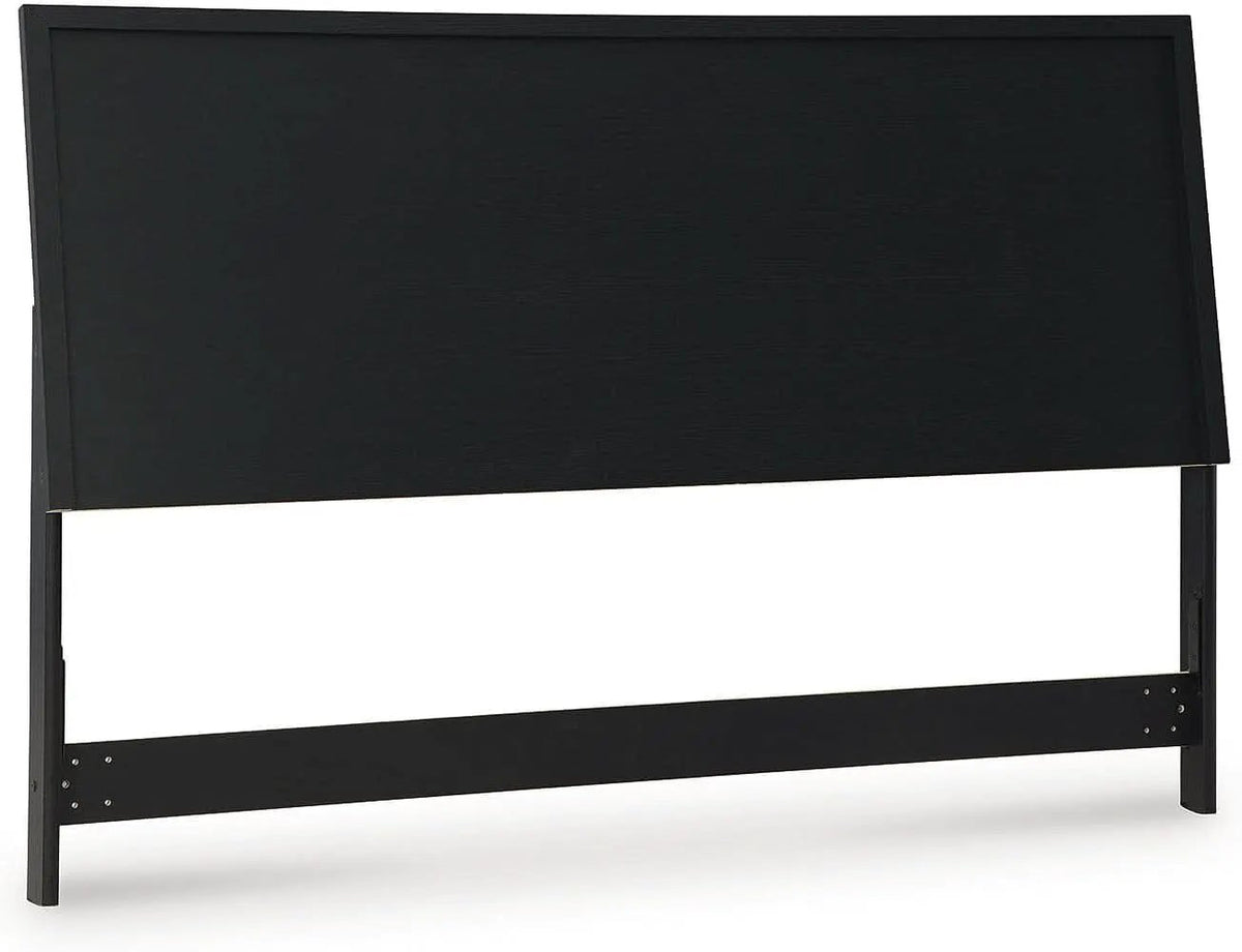 Modern Black Queen Panel Headboard for Stylish Bedrooms from PriceLows™