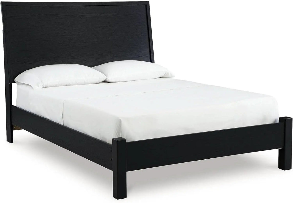 Modern Black Queen Panel Headboard for Stylish Bedrooms from PriceLows™