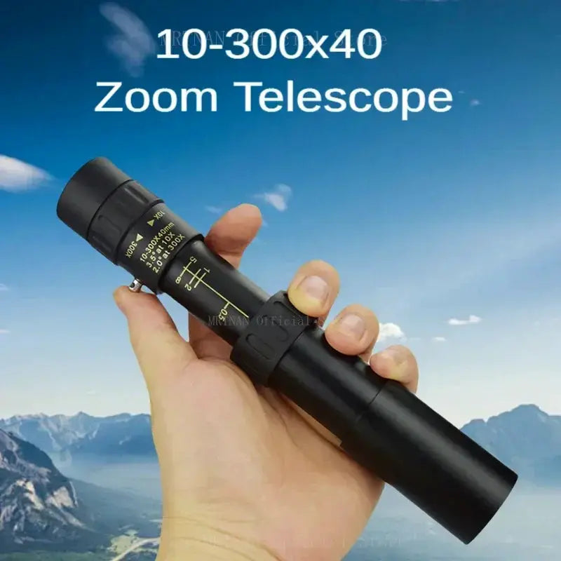 Monocular Telescope | 10-300x Zoom | PriceLows™