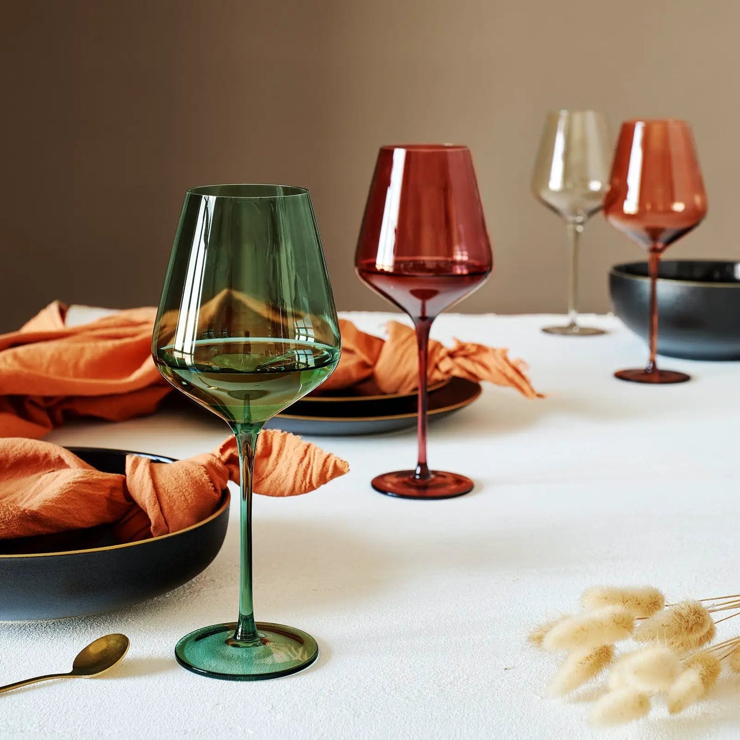 Tonal Stemmed Wine Glassware, Set of 6 from PriceLows™