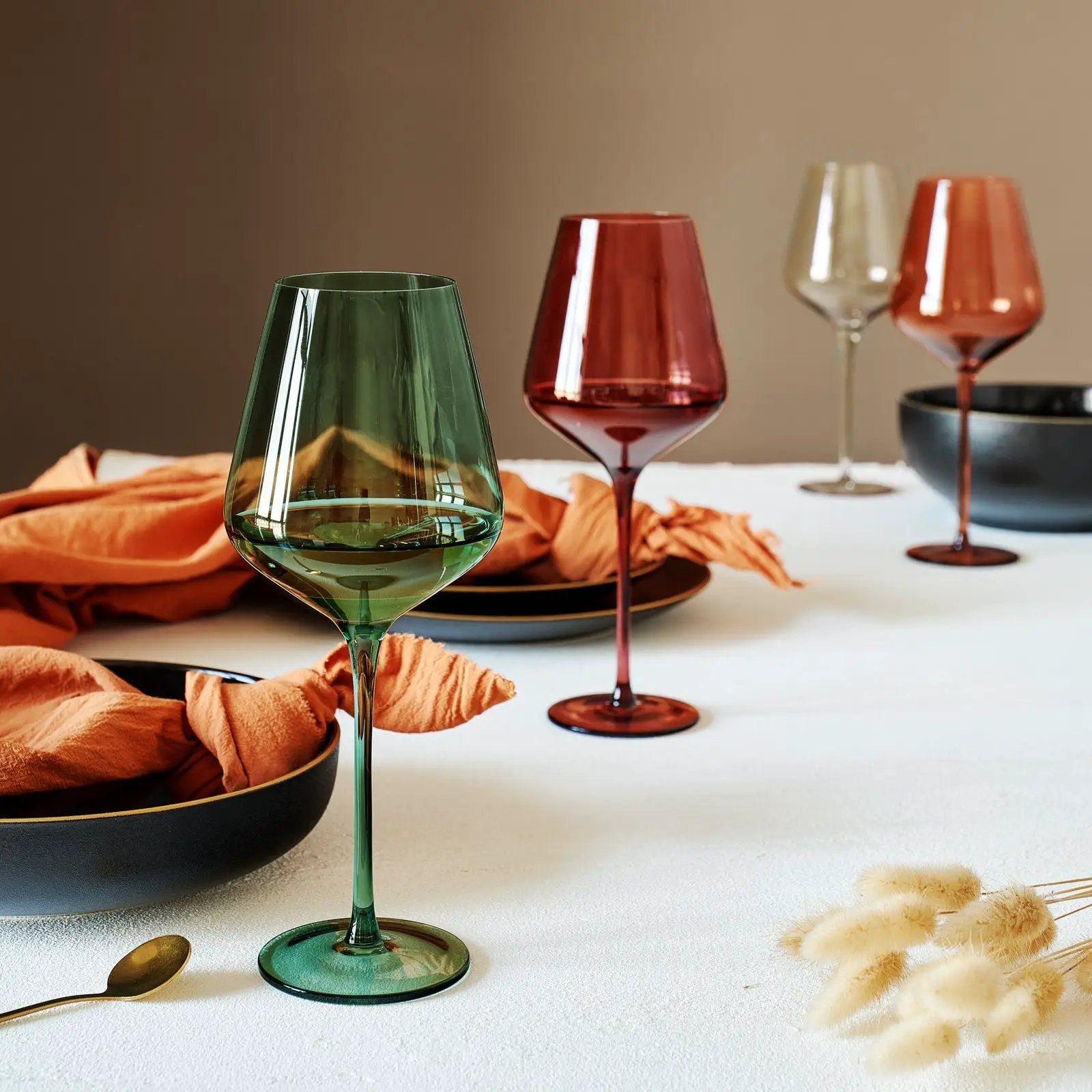 Tonal Stemmed Wine Glassware, Set of 6 from PriceLows™