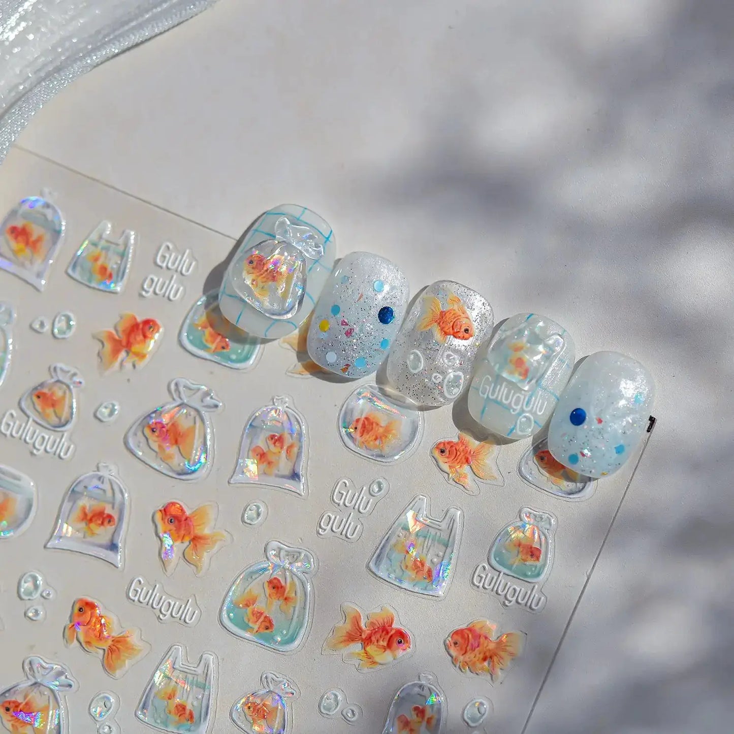 Nail Stickers | 3D Jelly Ocean Starfish | PriceLows™