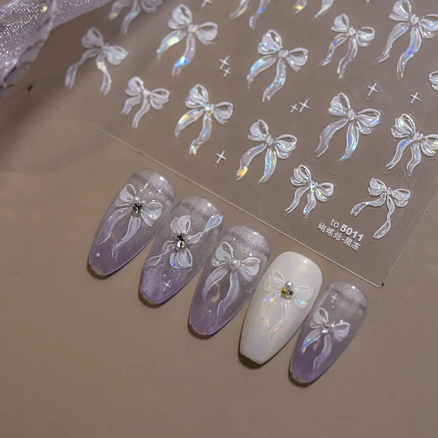Nail Stickers | 3D Jelly Ocean Starfish | PriceLows™