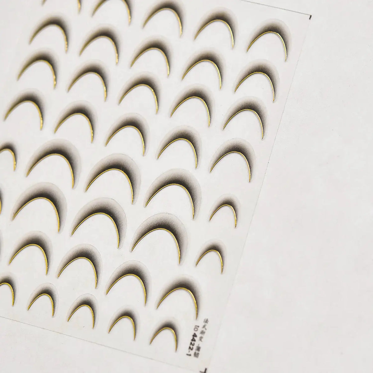 Embossed Nails Sticker 5D Japanese Retro Nail Art Stickers White French Line Adhesive Nail Art Sliders DIY Manicure Decor Decals from PriceLows™
