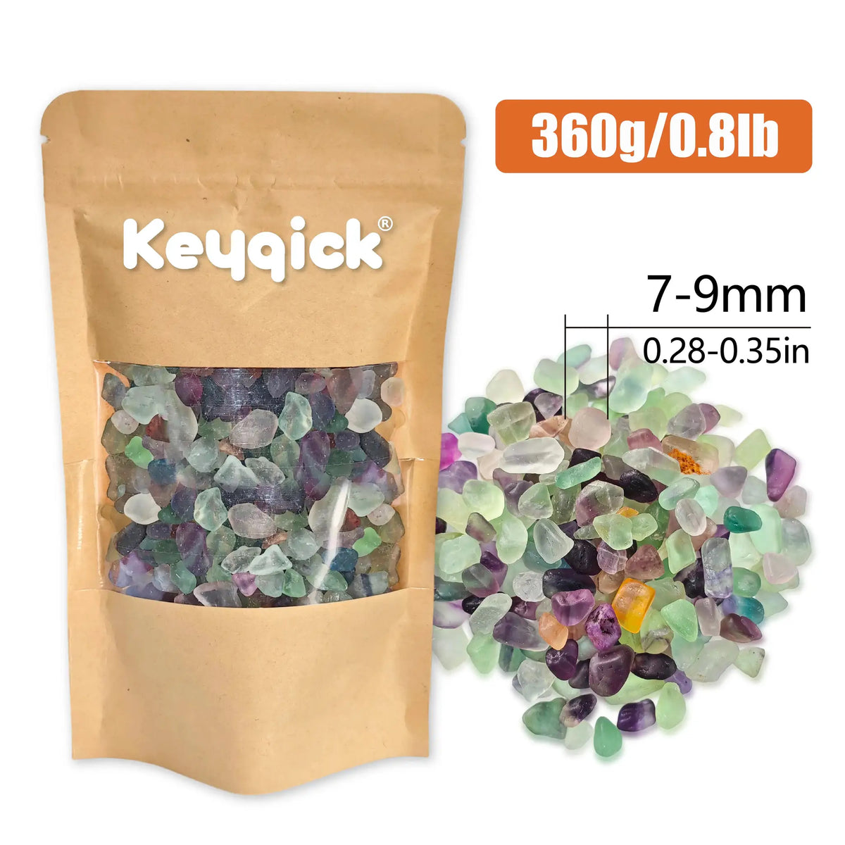 Natural Fluorite Fragments | 360g Weight | PriceLows™
