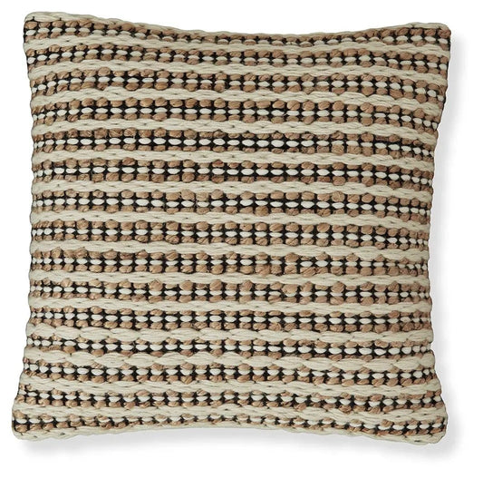 Nealington Pillow (Set of 4) | 20 x 5 x 20 in | Cotton & Wool | Brown / Black / White