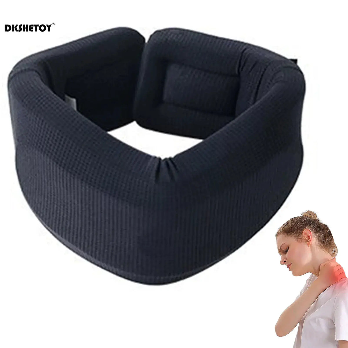 Neck Support Brace | Memory Foam Retractor Design | PriceLows