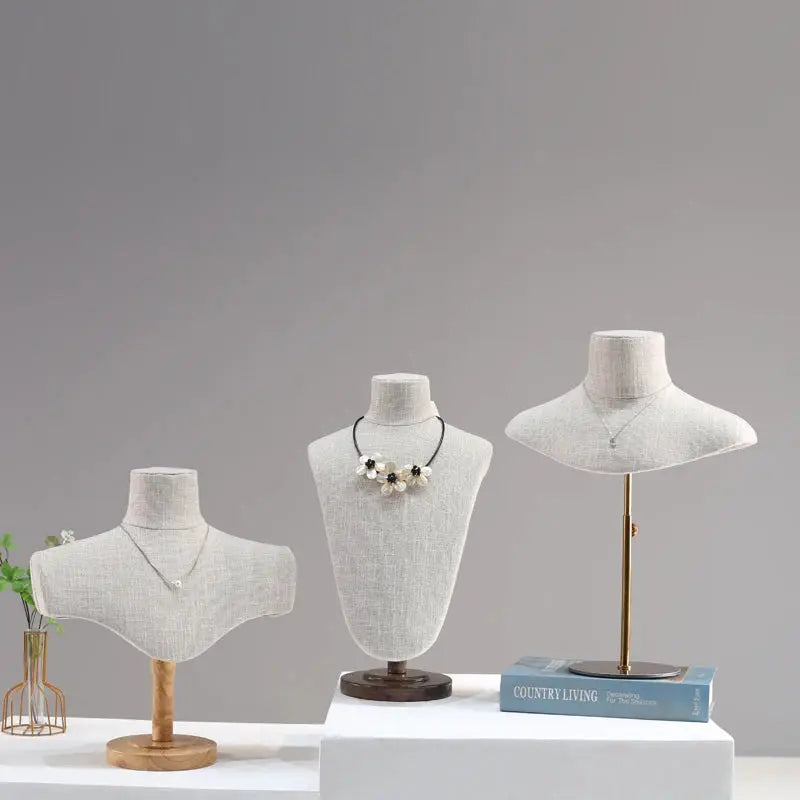 Necklace Display Stand | Dual Tier Hooks | PriceLows™