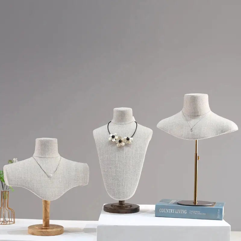 Necklace Display Stand | Dual Tier Hooks | PriceLows™