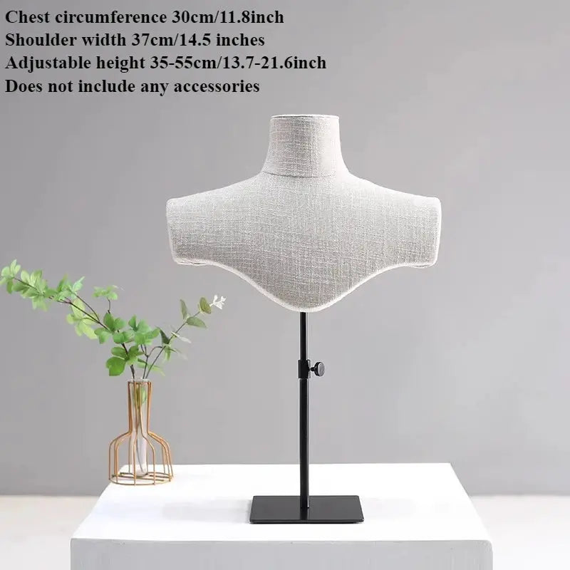 Necklace Display Stand | Dual Tier Hooks | PriceLows™