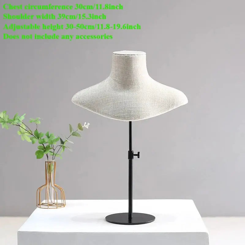 Necklace Display Stand | Dual Tier Hooks | PriceLows™