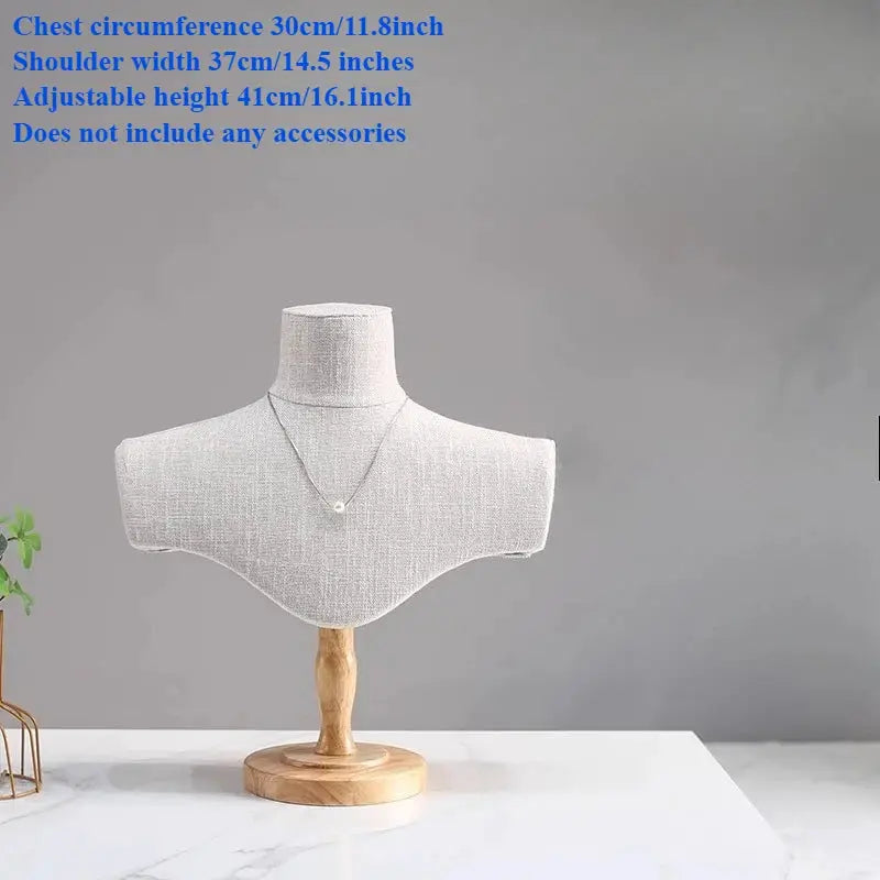 Necklace Display Stand | Dual Tier Hooks | PriceLows™