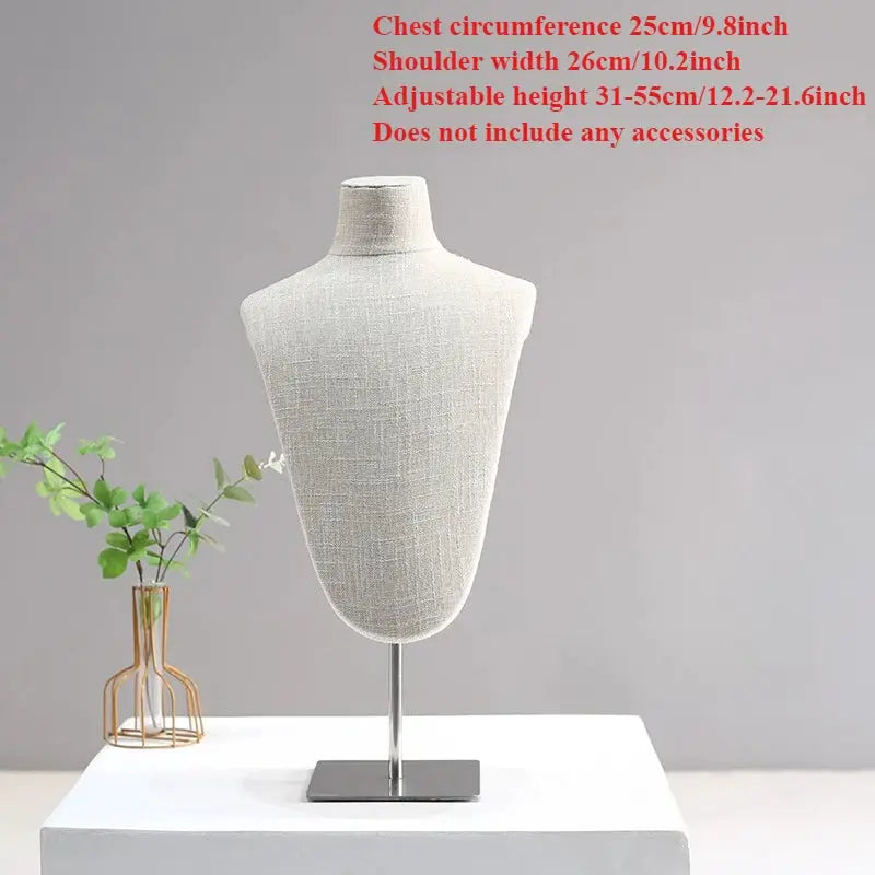 Necklace Display Stand | Dual Tier Hooks | PriceLows™