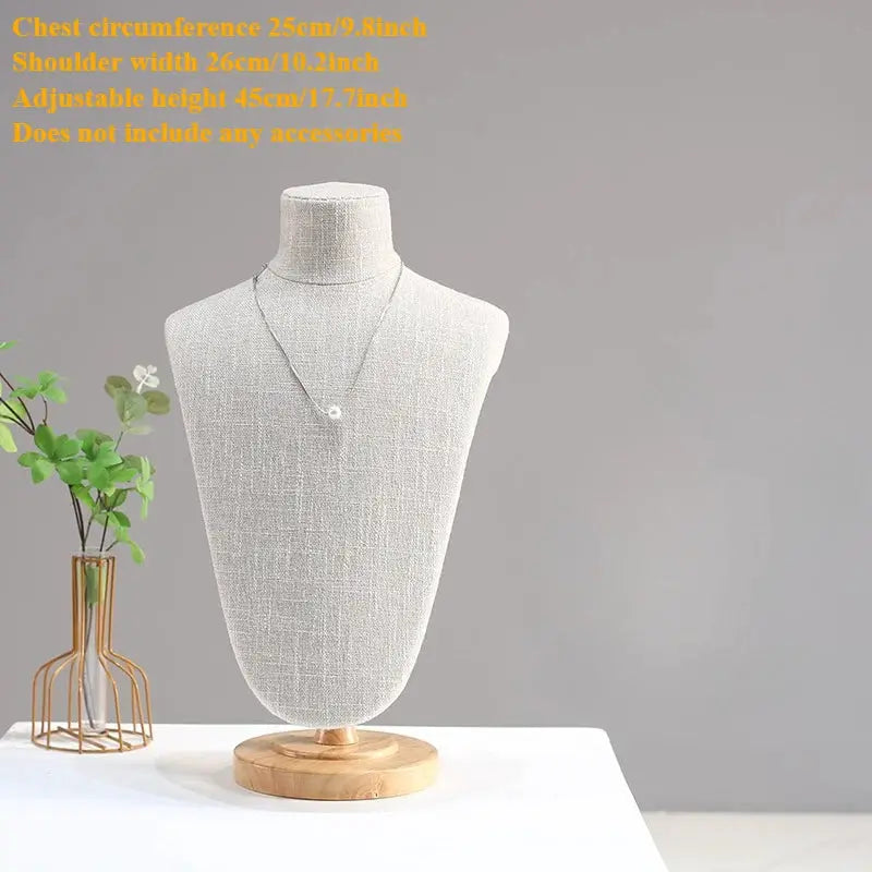 Necklace Display Stand | Dual Tier Hooks | PriceLows™