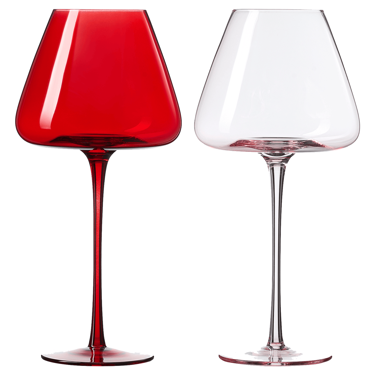 Love Stemmed Wine Glassware | 24 oz | Set of 2 | Entertaining