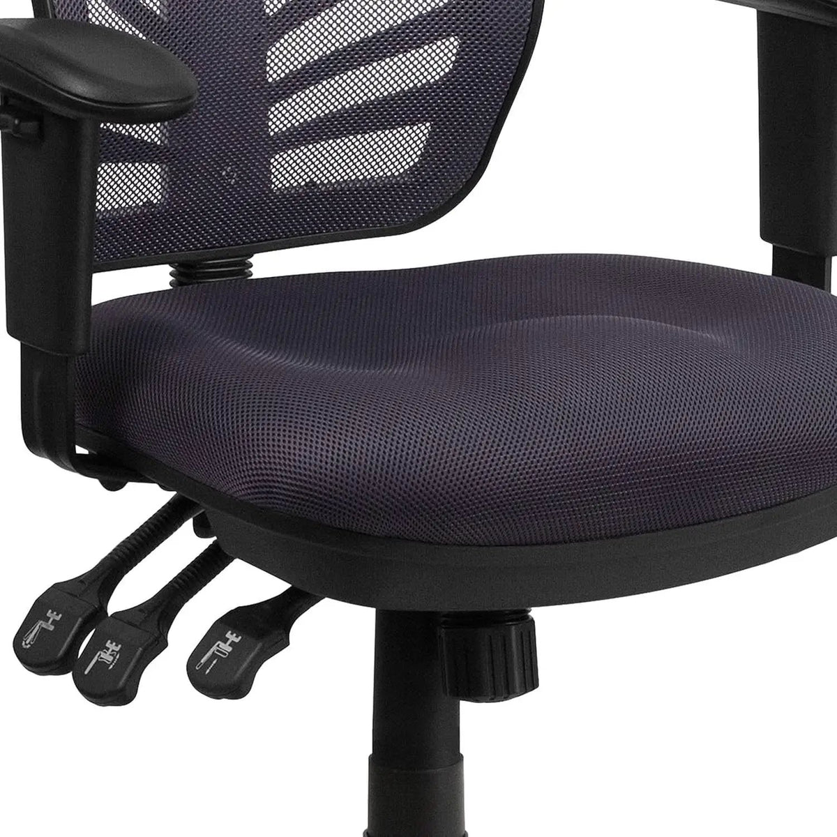 Nicholas Mid-Back Ergonomic Mesh Office Chair Dark Gray from PriceLows™