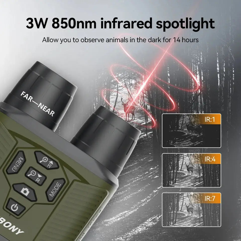 Night Vision Binoculars | 8X Digital Zoom | PriceLows™