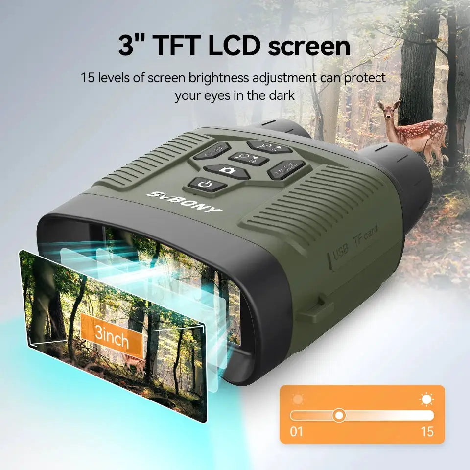 Night Vision Binoculars | 8X Digital Zoom | PriceLows™