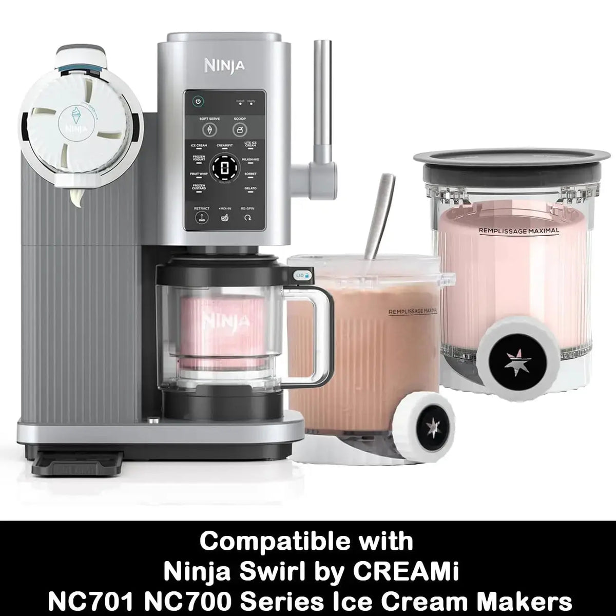 Ninja Creami Pint Containers | NC700 NC701 Compatible | Pints And Lids