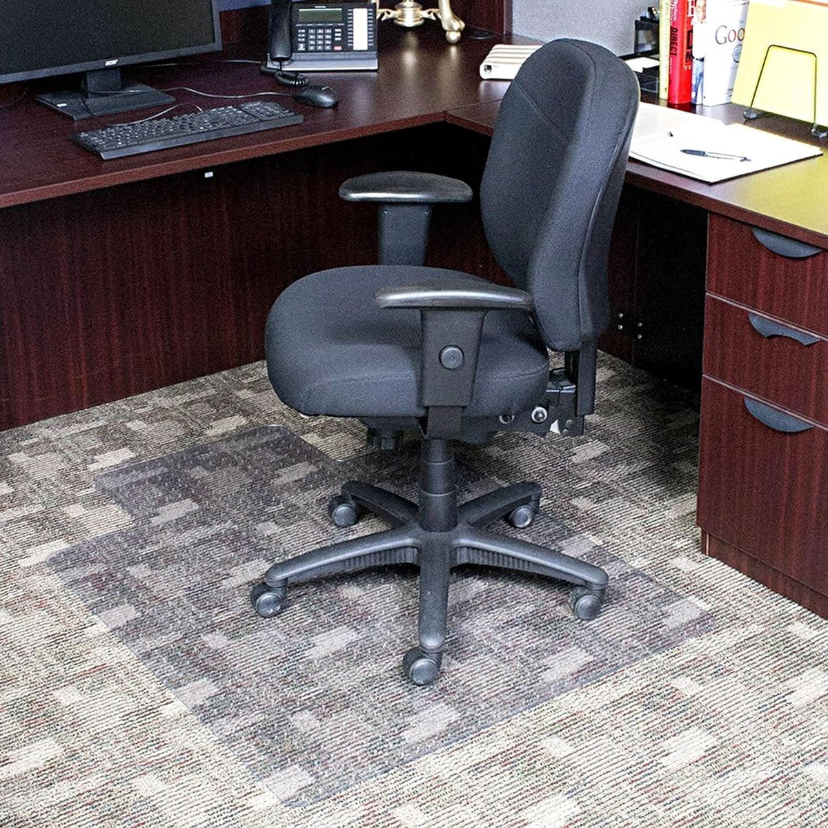 Office Chair Mat 36x48 Clear For Low Pile Carpet Use from PriceLows™