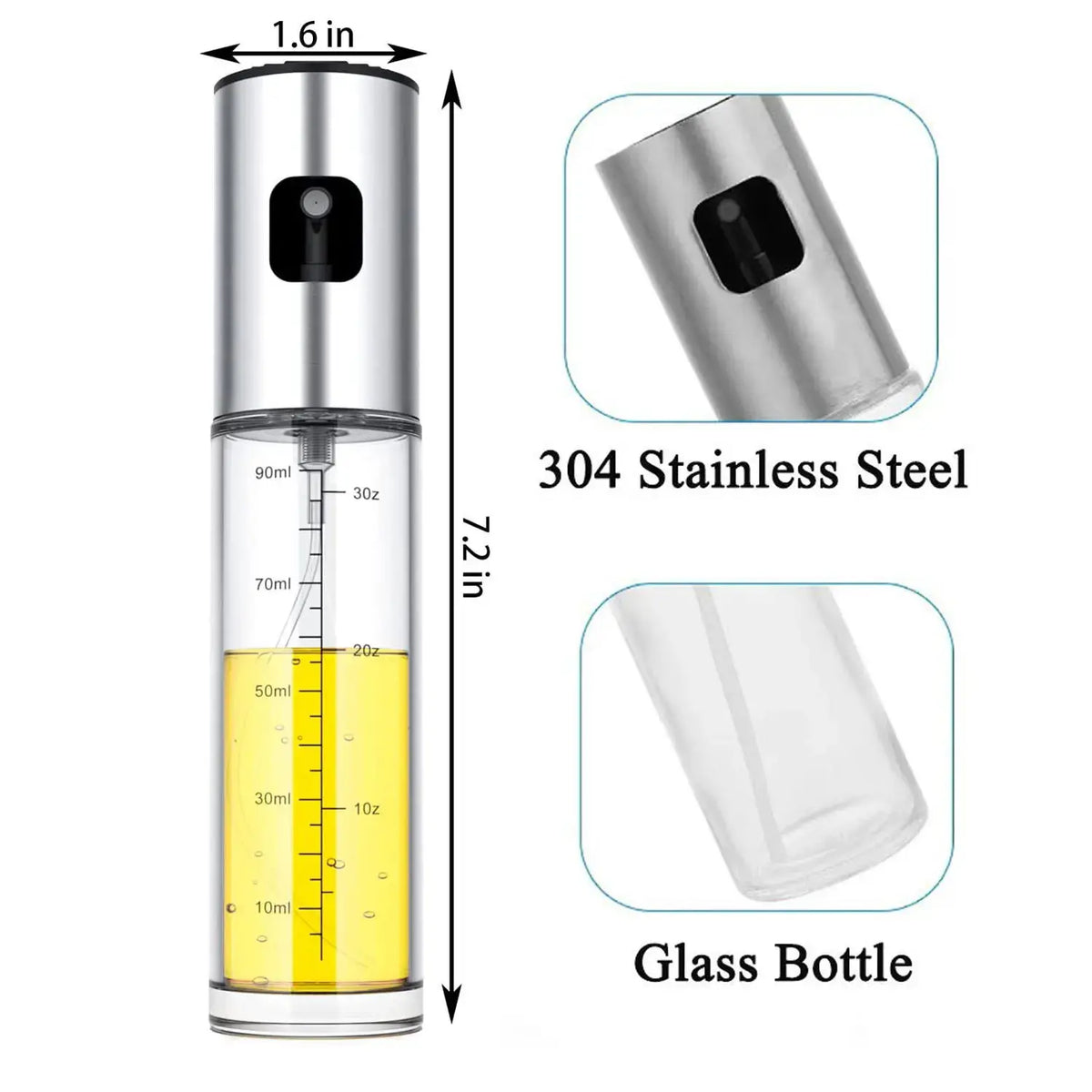 Olive Oil Dispenser Bottle | 100ml | PriceLows™