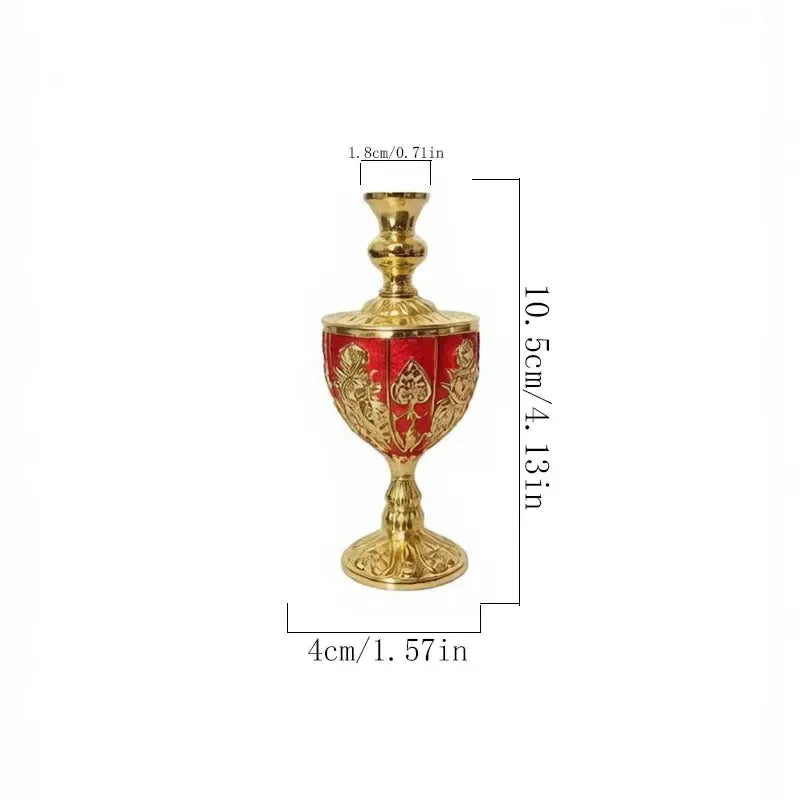 Orthodox Vigil Lamp | Red Glass | PriceLows™