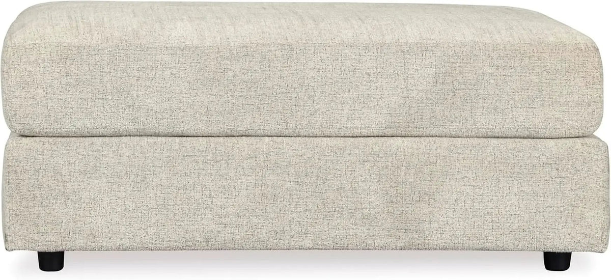 Soletren Oversized Ottoman Off White Modern Furniture from PriceLows™