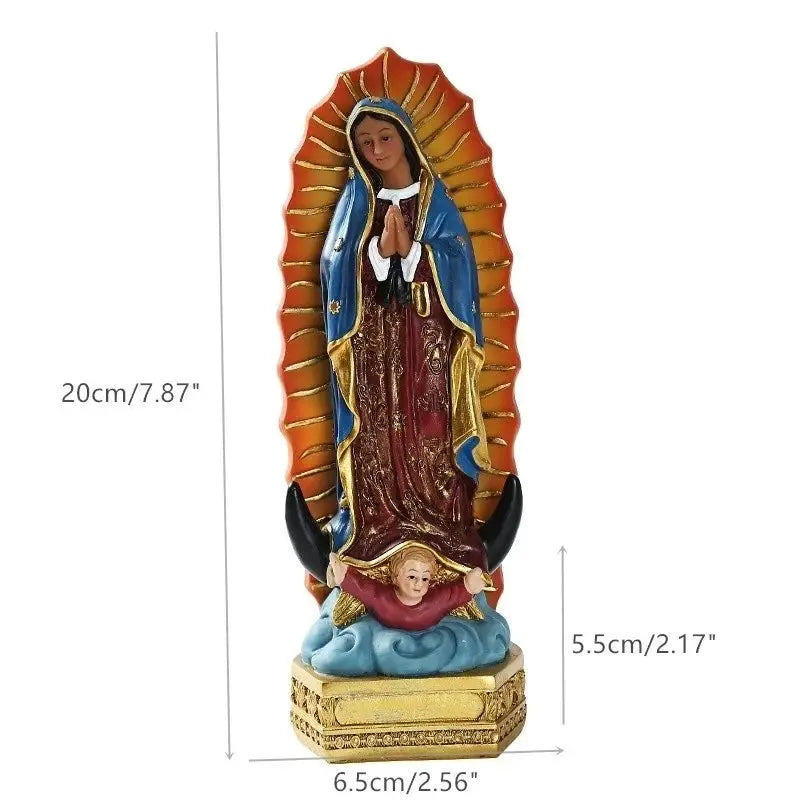 Our Lady of Guadalupe Statue | Hand Painted | PriceLows™