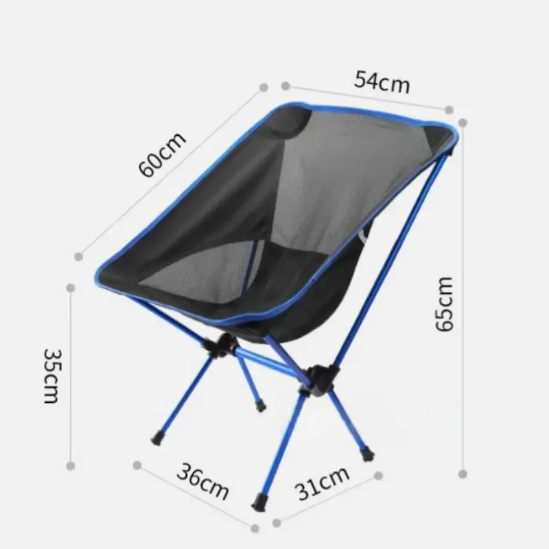 Compact and portable outdoor beach chairs / Foldable camping chairs, outdoor fishing chairs, family camping chairs, small-sized from PriceLows™