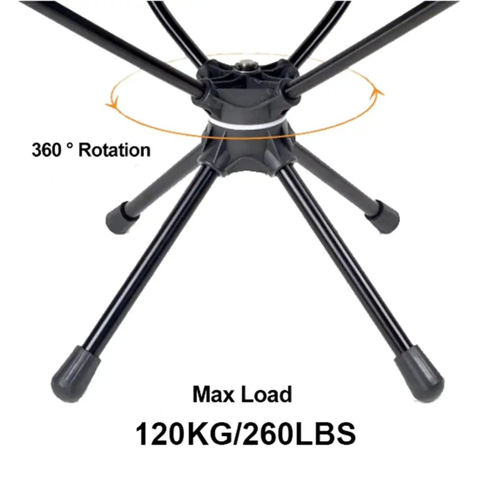 Outdoor Folding Chair | Rotatable Swivel | PriceLows