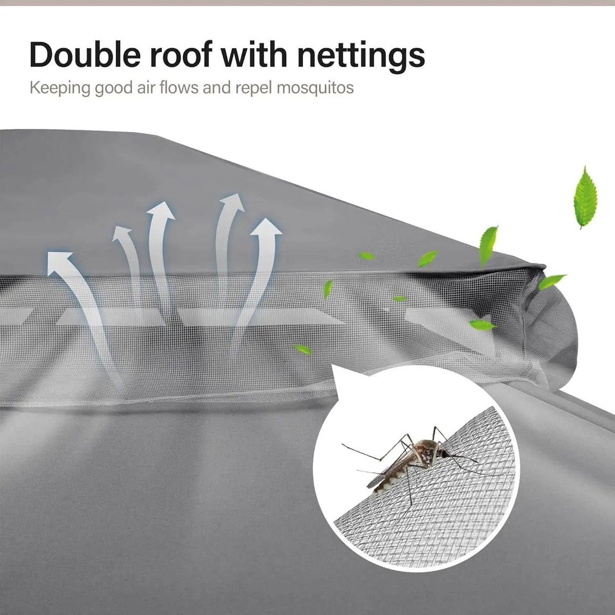 Outdoor Gazebo 10x13 With Mosquito Netting Weatherproof from PriceLows™