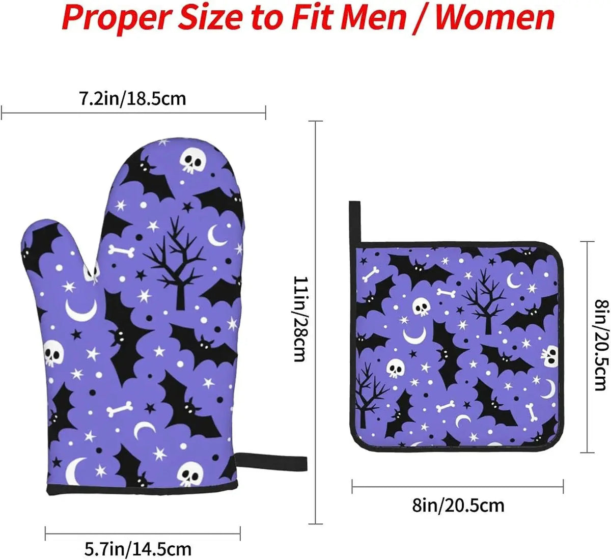 Oven Mitts And Pot Holders | 4pc Non Slip | PriceLows™