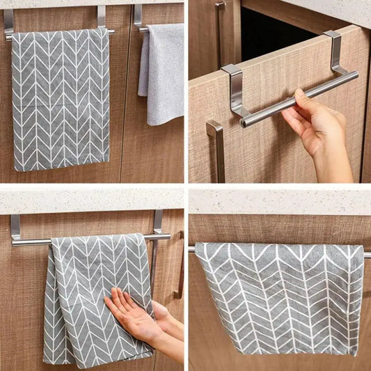 Over Door Towel Bar | Bathroom Towel Rack | PriceLows™